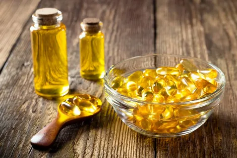 Fish oil capsules